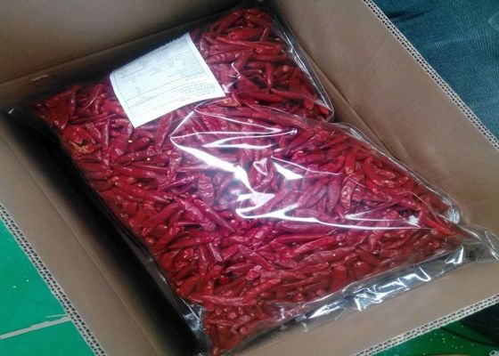 Erjingtiao Dried Red Chilli Peppers Whole Dehydrating Strong Flavor Rich Vitamin